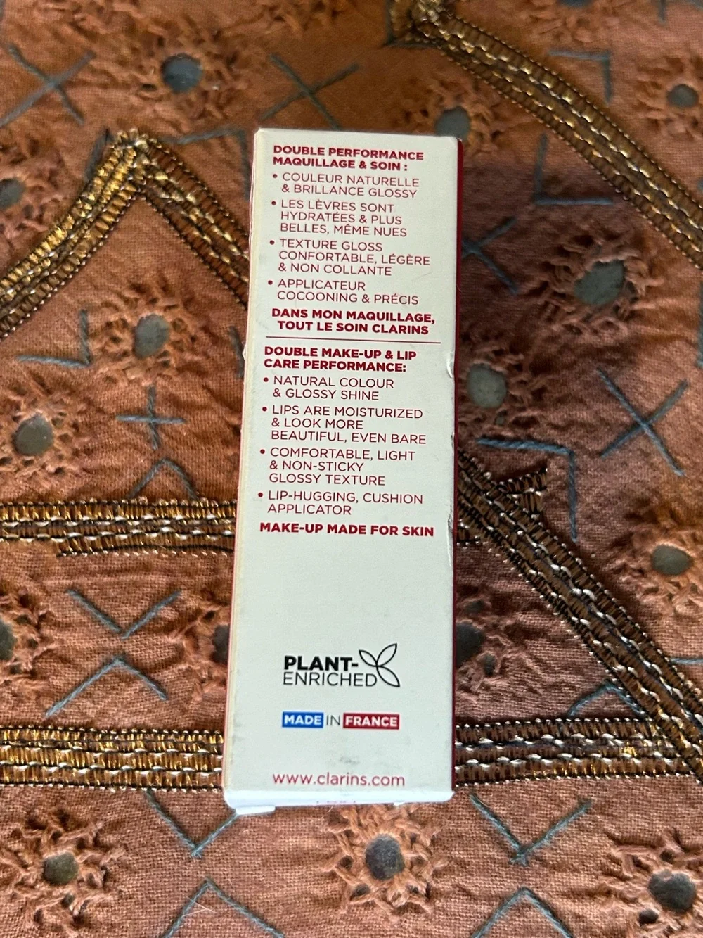 Clarins Limited Edition Lip Comfort Oil Canyon Kiss Collection 27 Fleeting Dew